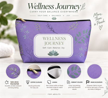 Wellness Journey Pouch Self-Care Organizer