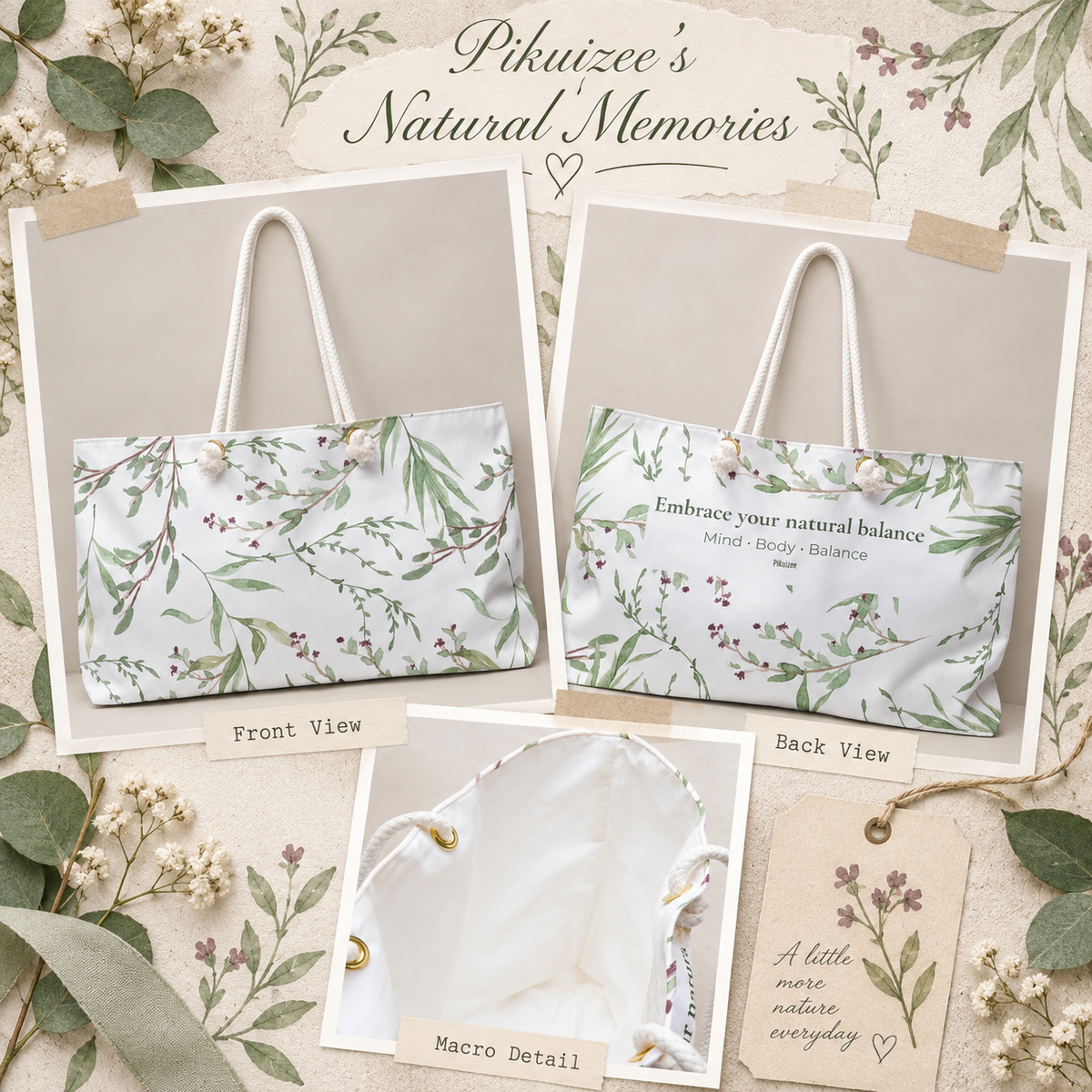 Embrace Your Balance Tote Bag