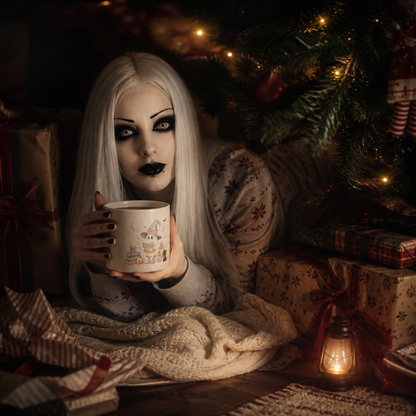Cute Witch Ghost Ceramic Mug | Spooky Halloween Gift