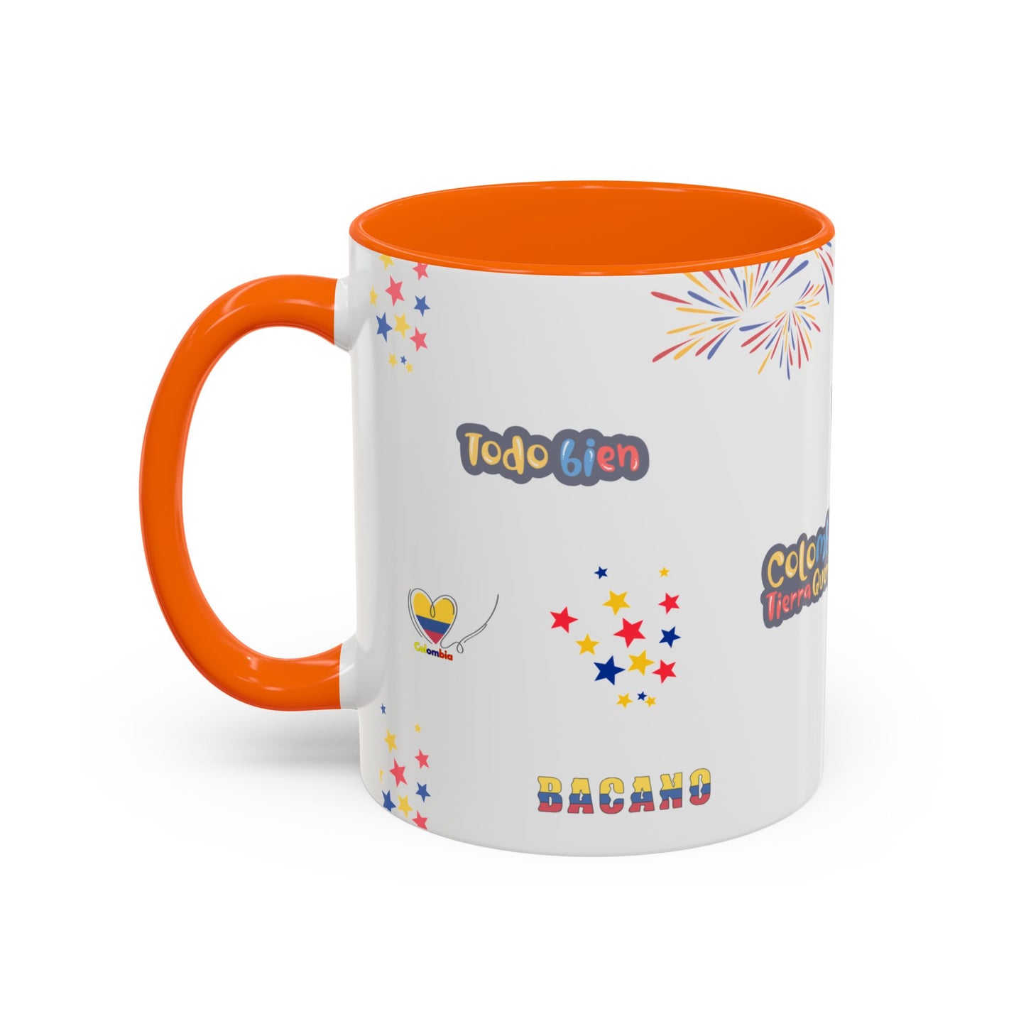 Colombia Patriotic Coffee Mug | Spanish Culture Gift