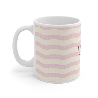 "You Are Enough" Inspirational Ceramic Mug | Affirmation Gift