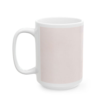 Whimsical Night Owl Ceramic Mug — Cute Moonlit Illustration (11oz, 15oz)