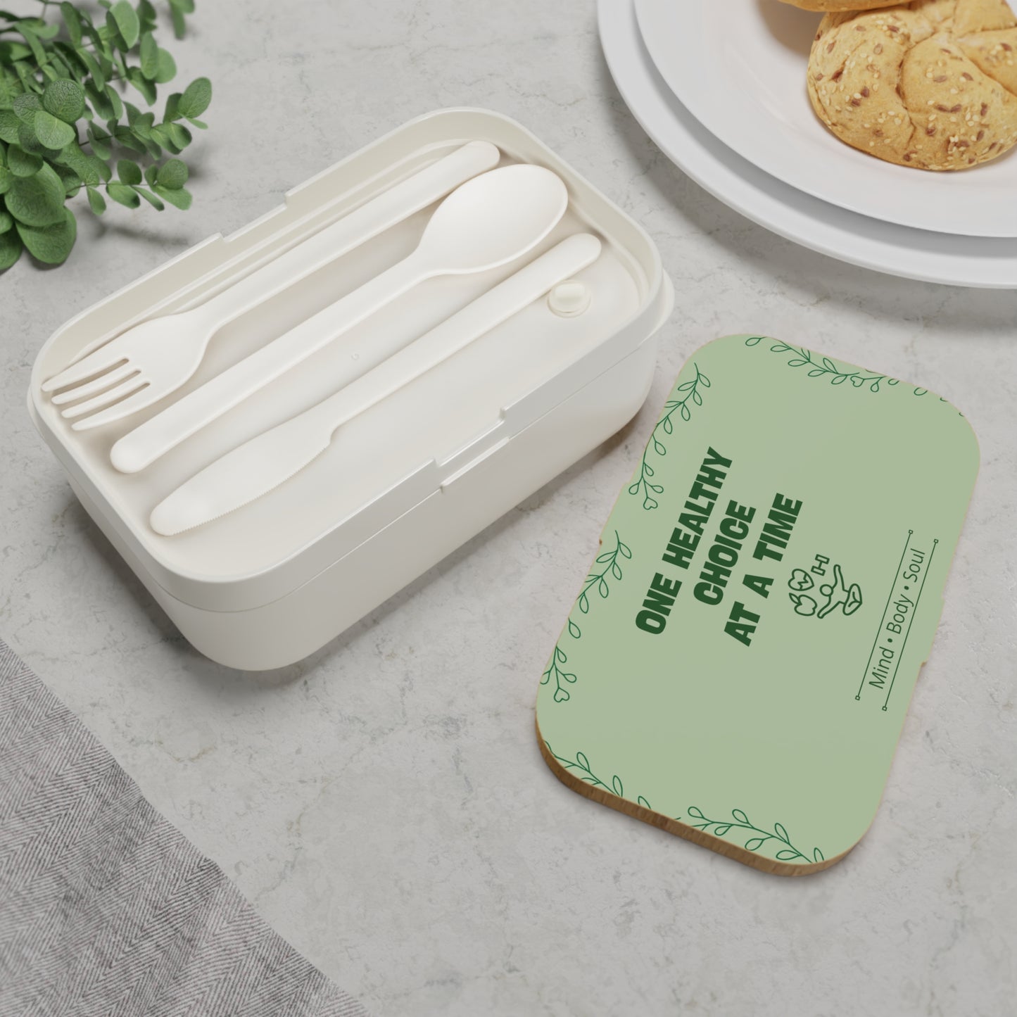 Wellness Mindfulness Bento Lunch Box | Healthy Lifestyle Gift