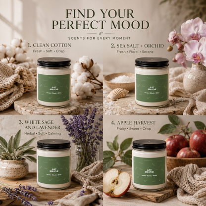 Just Breathe Mindfulness Candle
