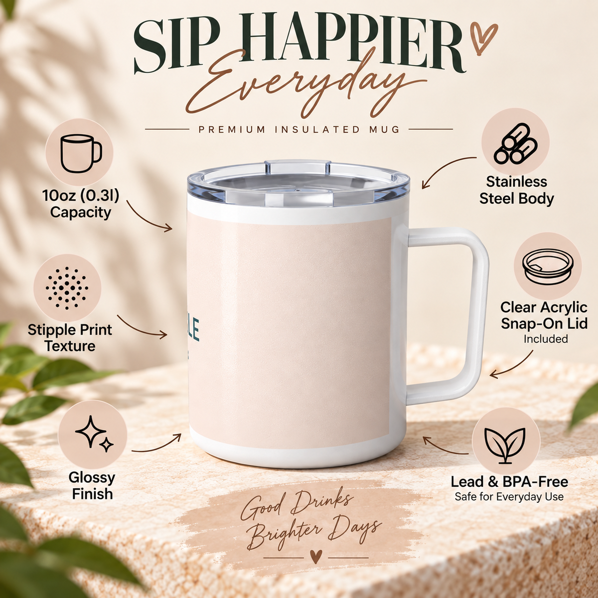 Inhale Est. 2026 Insulated Mug