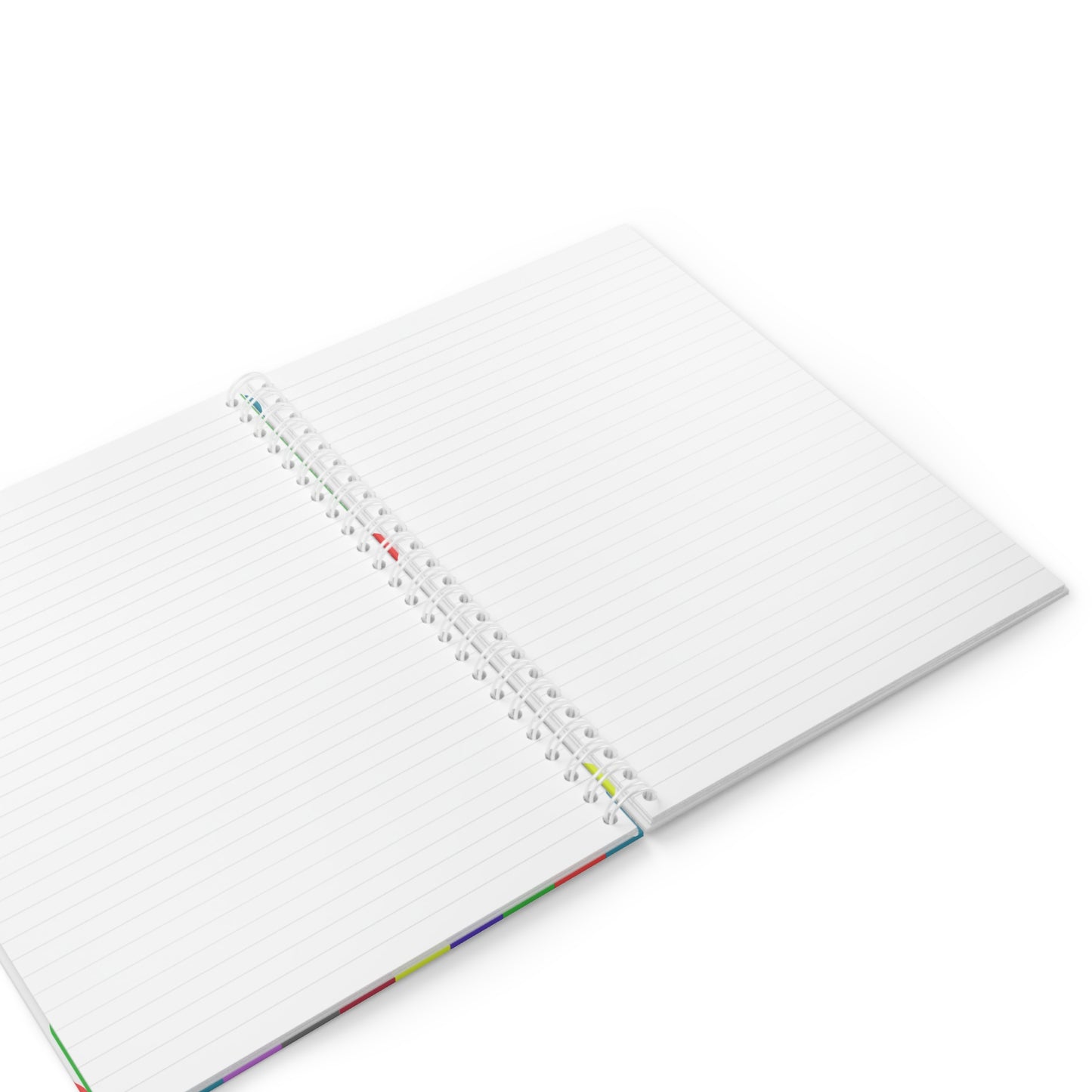 Colorful Paint Drip Spiral Notebook | Creative Writing Journal