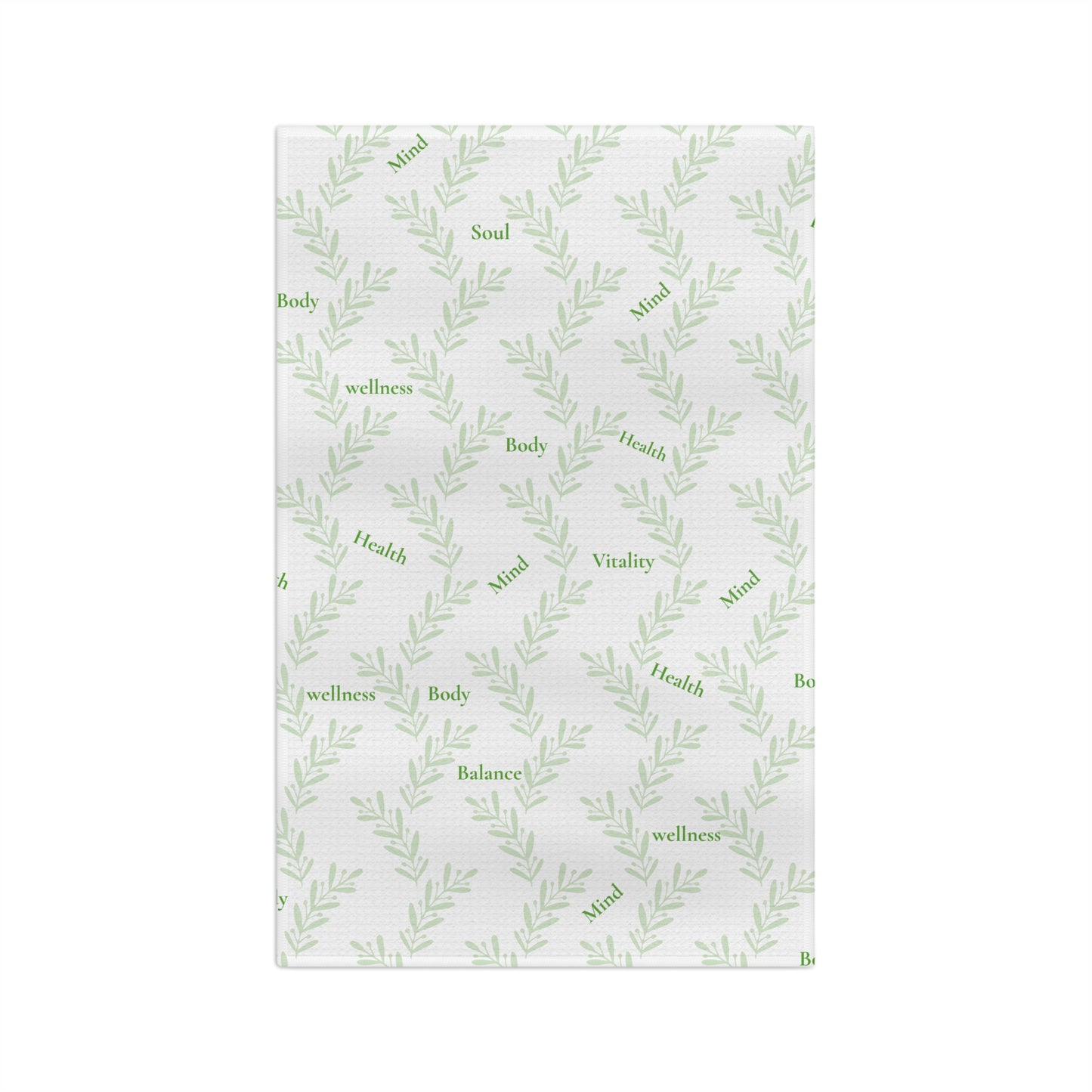 Wellness Tea Towel | Mind Body Soul Health Design