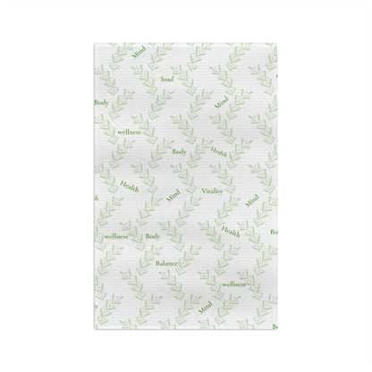 Wellness Tea Towel | Mind Body Soul Health Design