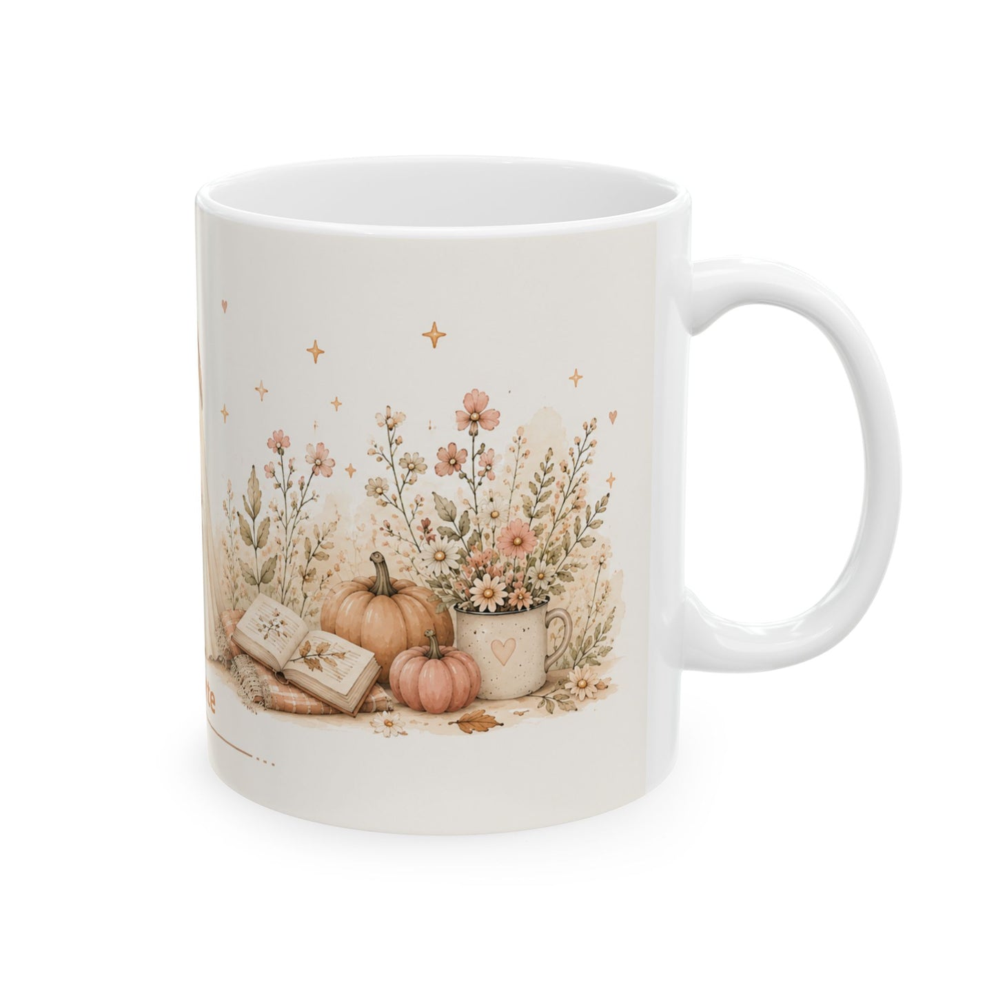 Cozy Winter Ghost Mug | Ceramic Mug