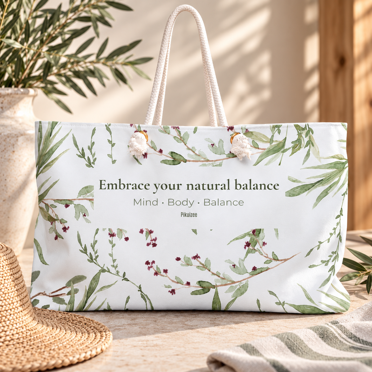 Embrace Your Balance Tote Bag