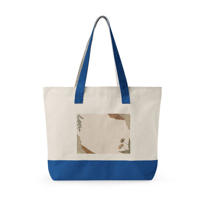 Abstract Nature Canvas Bag