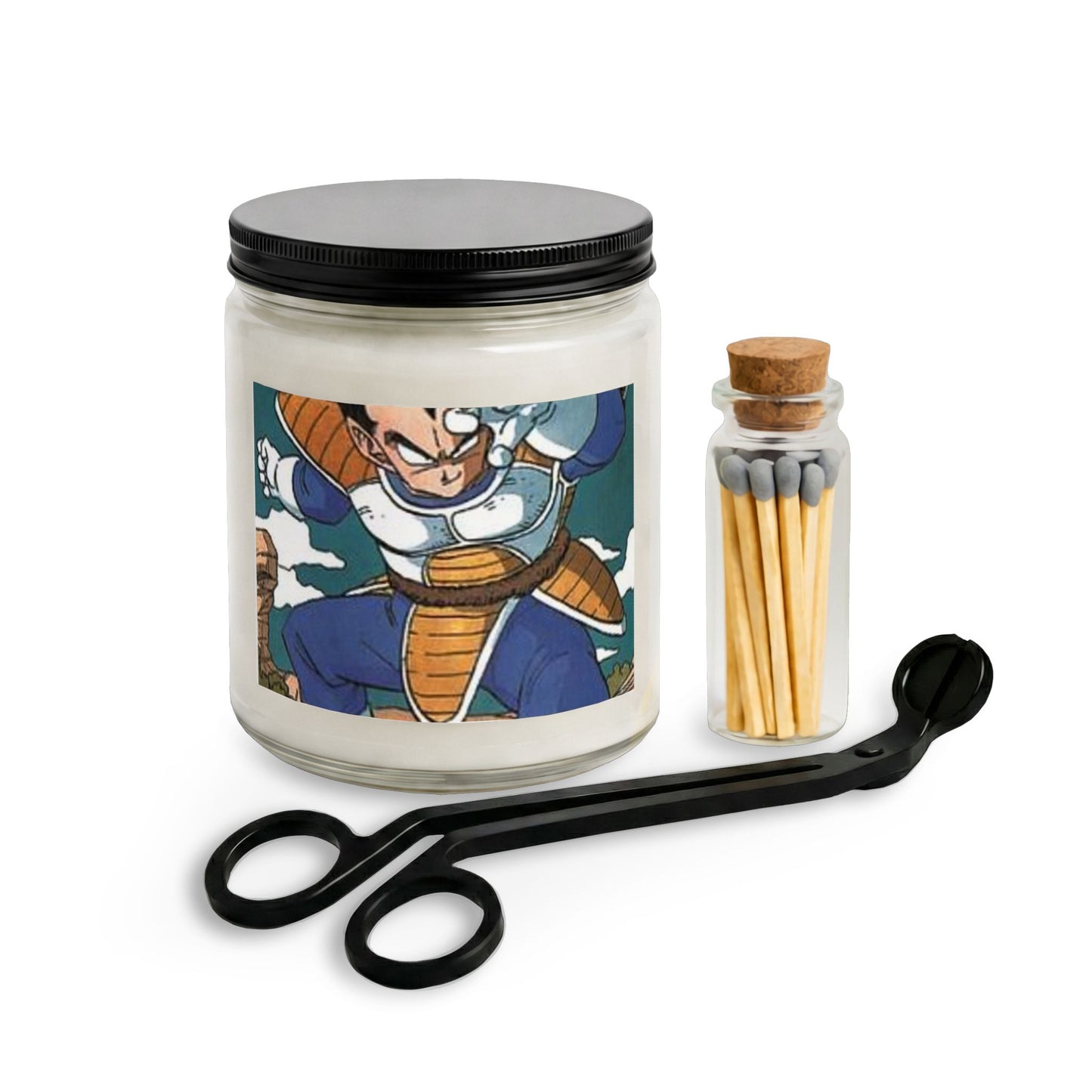 Anime Character Candle Set | Manga Fan Gift with Matches