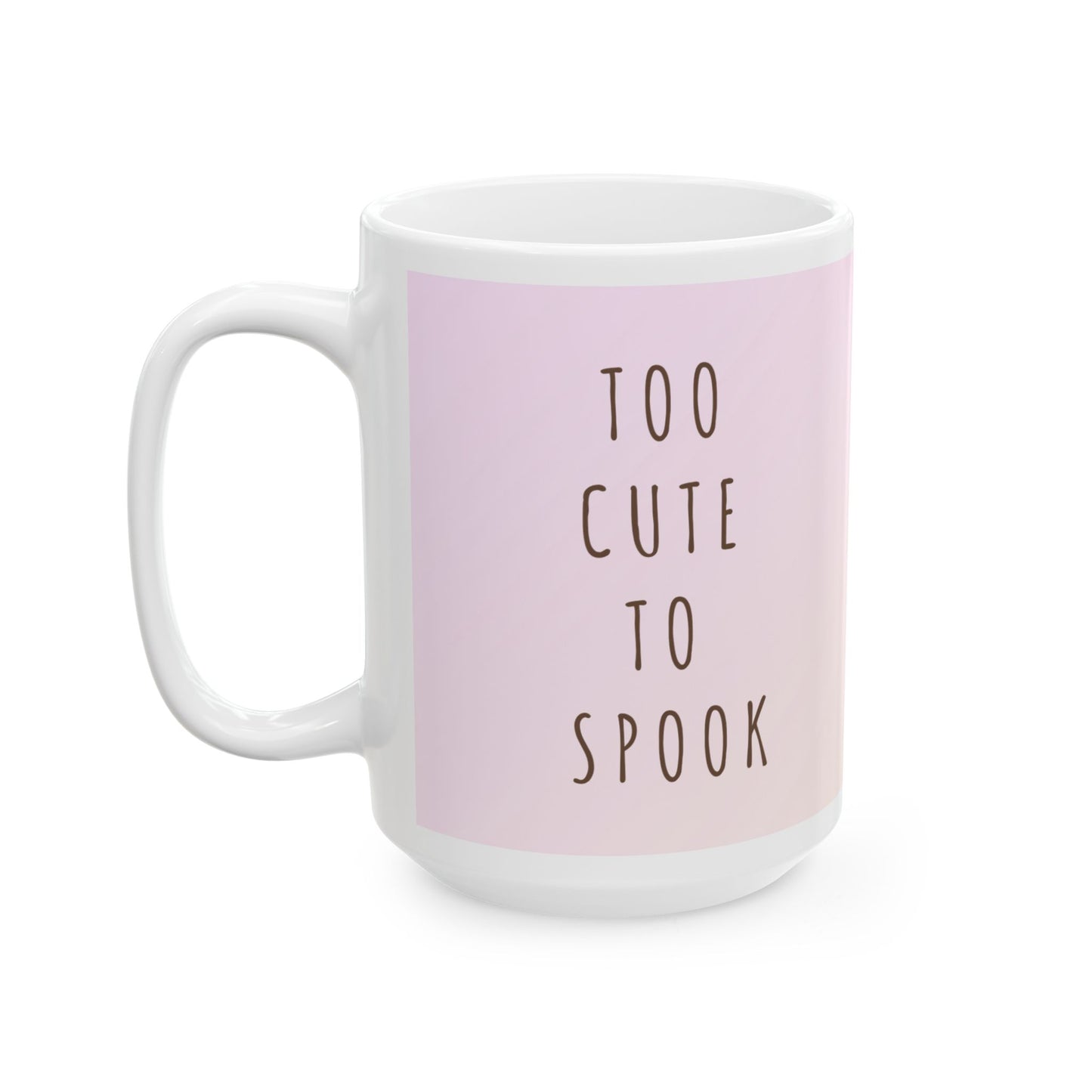 Pastel Witch Pumpkin Illustration Mug | Ceramic Coffee Cup
