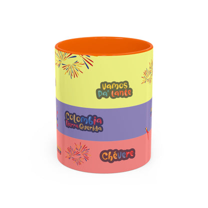 Colombia Patriotic Coffee Mug | Latin American Pride Gift