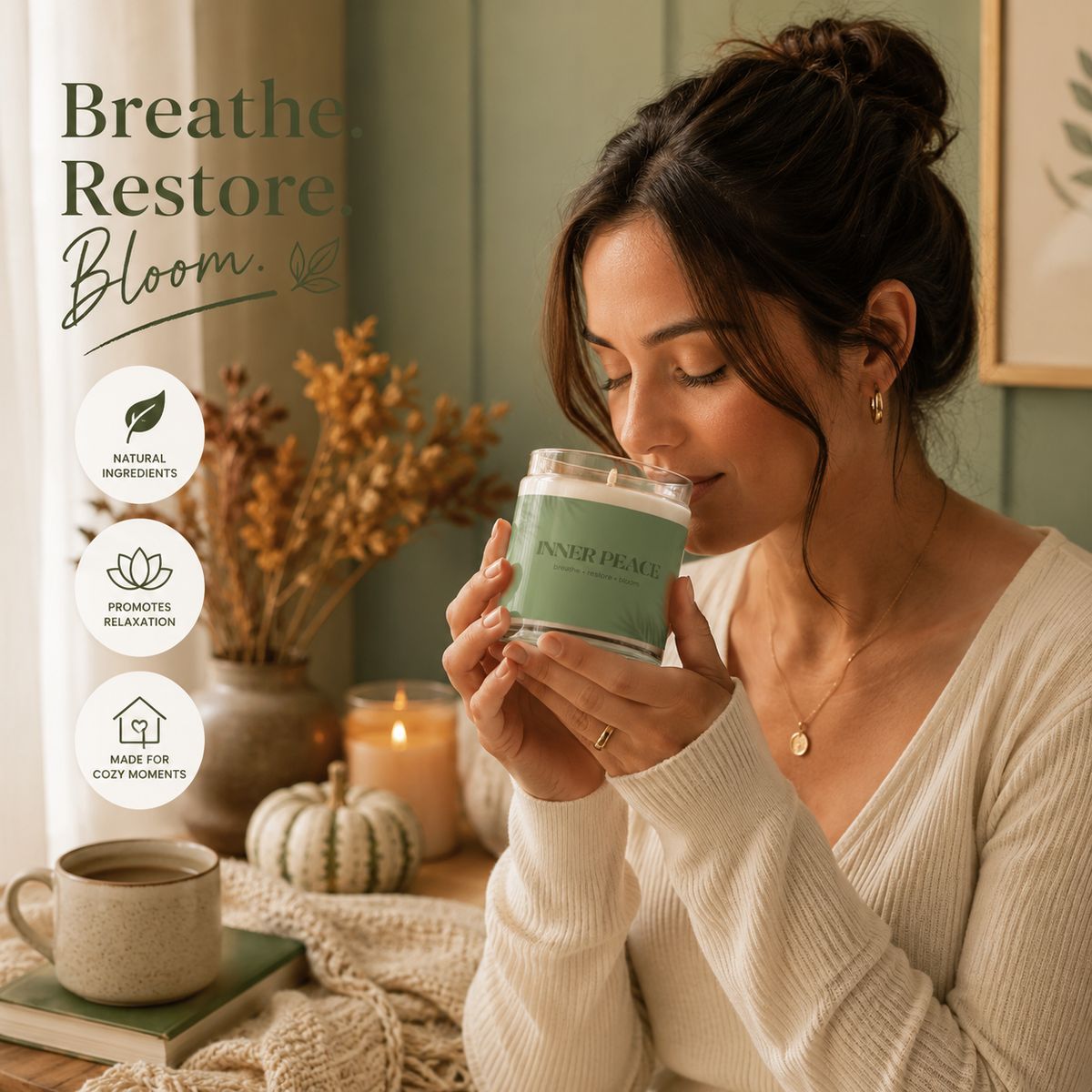 Inner Peace Soy Candle