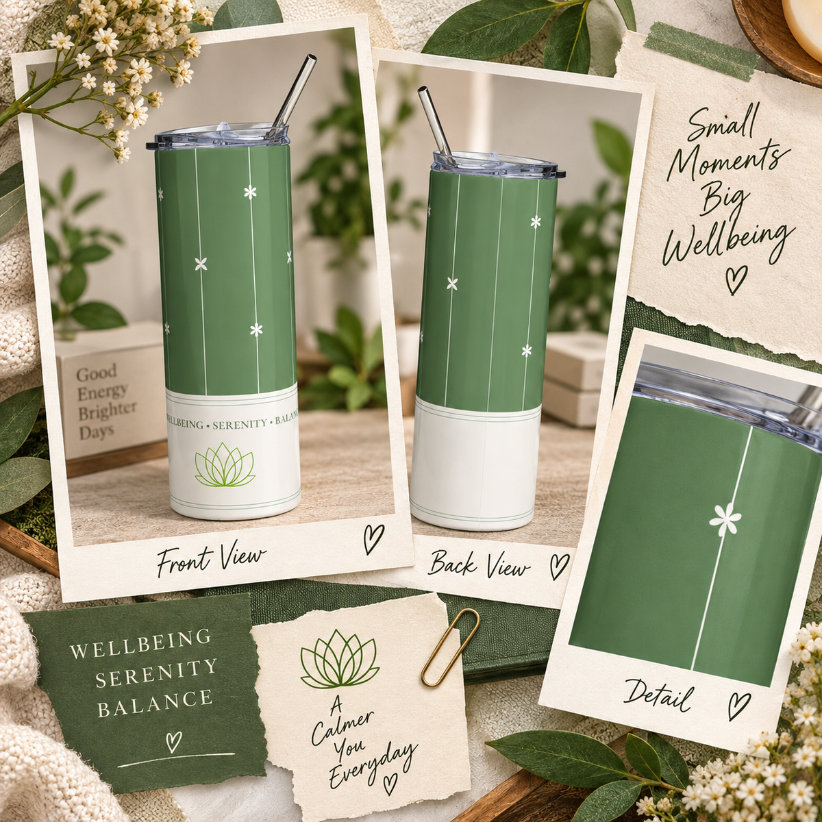 Serenity Slim Stainless Tumbler