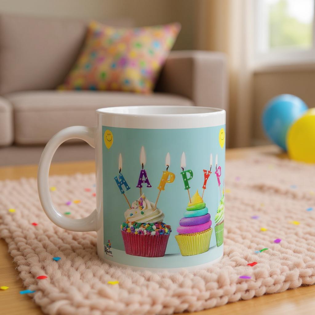 Happy Birthday Ceramic Mug