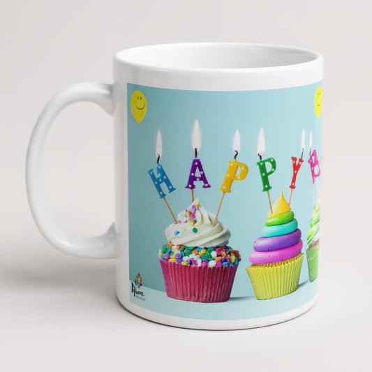 Happy Birthday Ceramic Mug