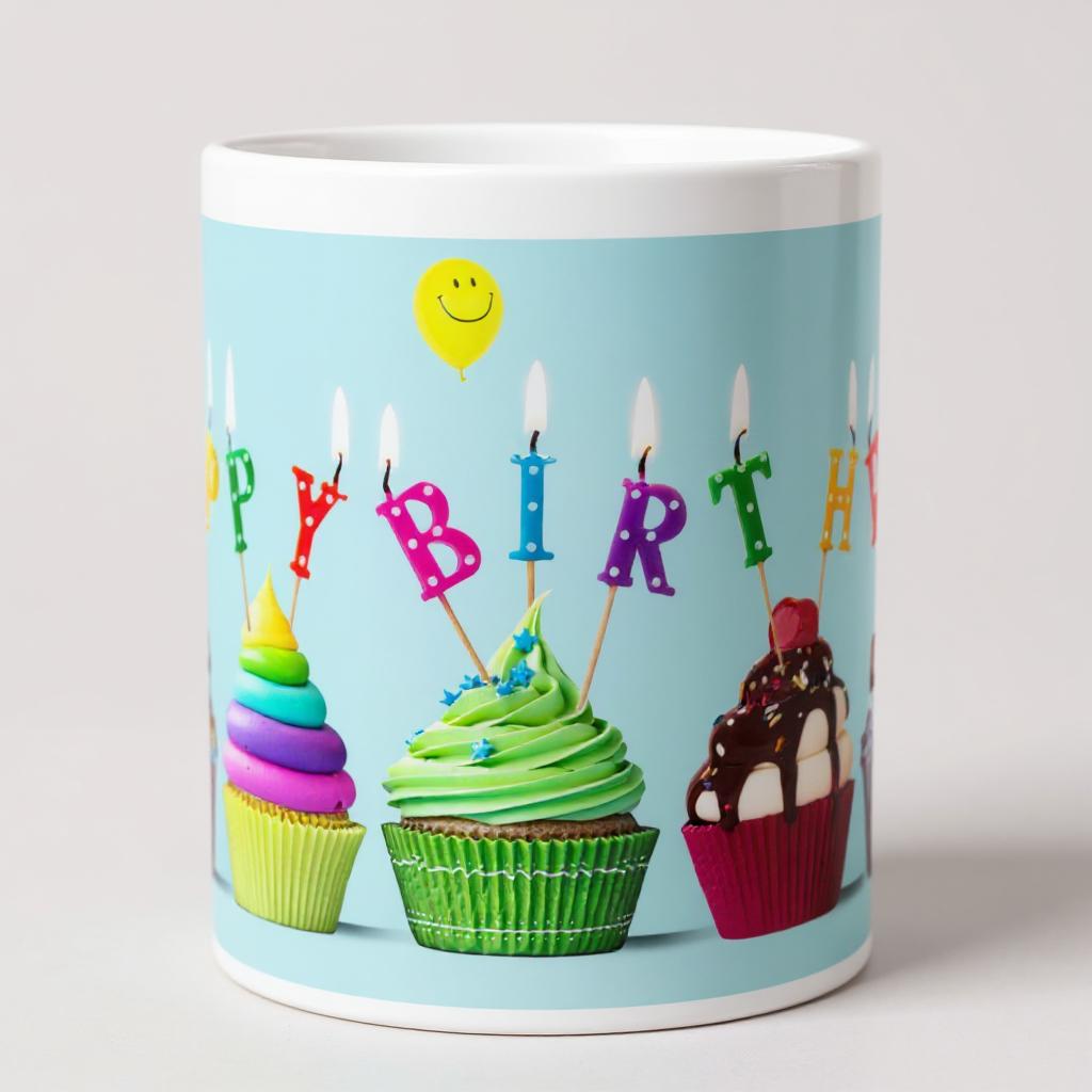 Happy Birthday Ceramic Mug