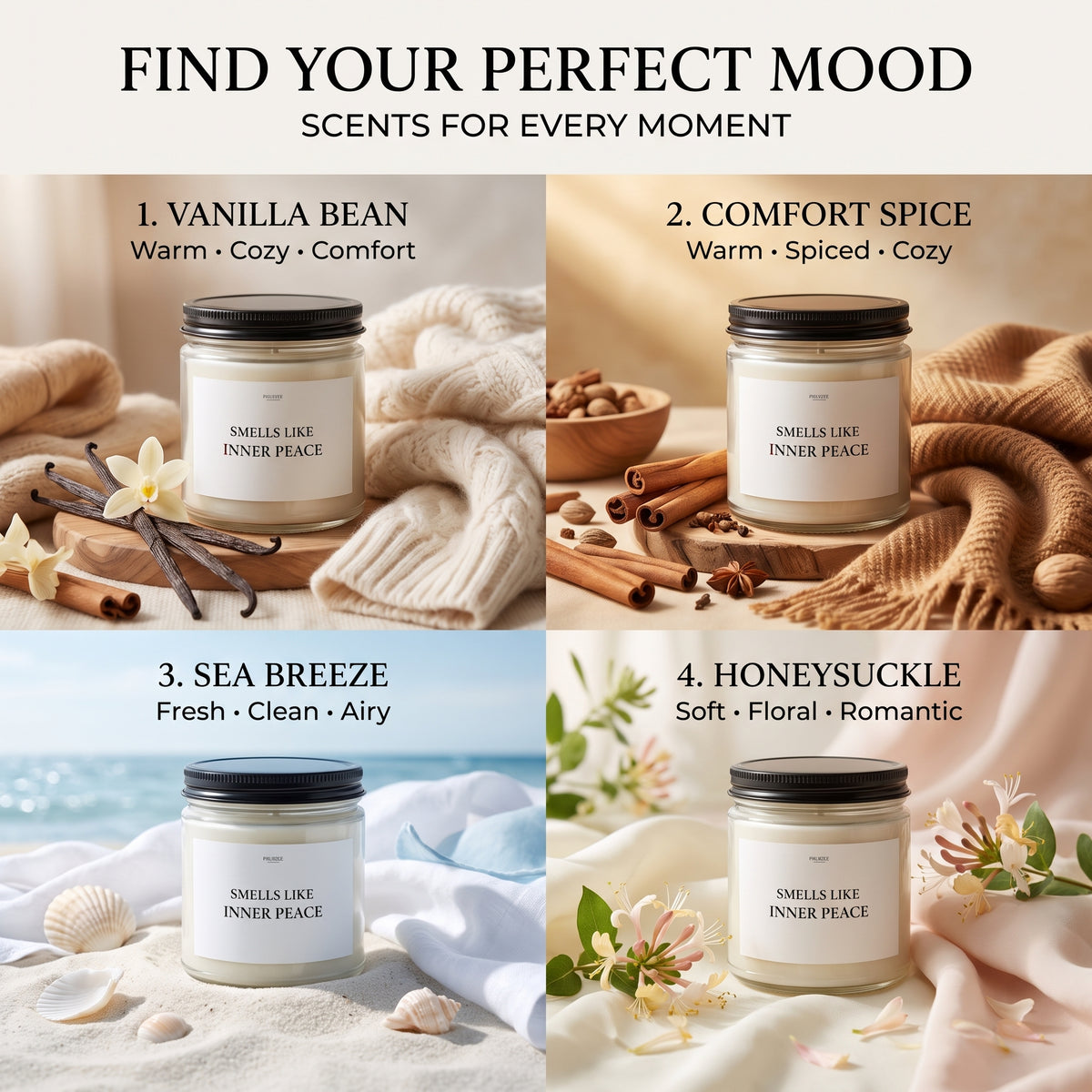 Smells Like Inner Peace Candle