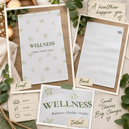 Wellness Balance Tea Towel