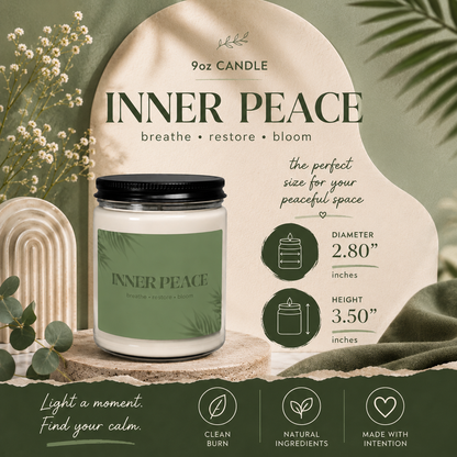 Inner Peace Soy Candle