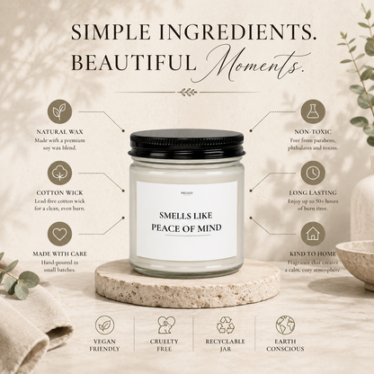 Smells Like Peace Of Mind Candle