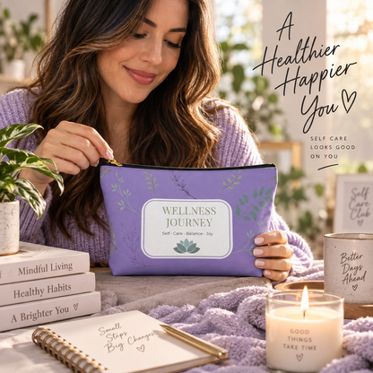 Wellness Journey Pouch Self-Care Organizer