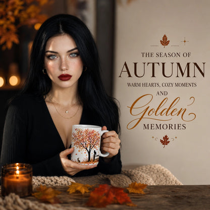 Autumn Animals Ceramic Mug | Fall Season Gift - new - Seasonal Ritual