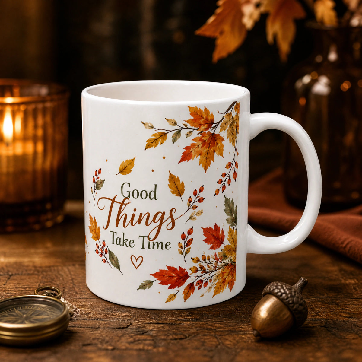 Autumn Fall Ceramic Mug | Cozy Seasonal Gift - new - Hero