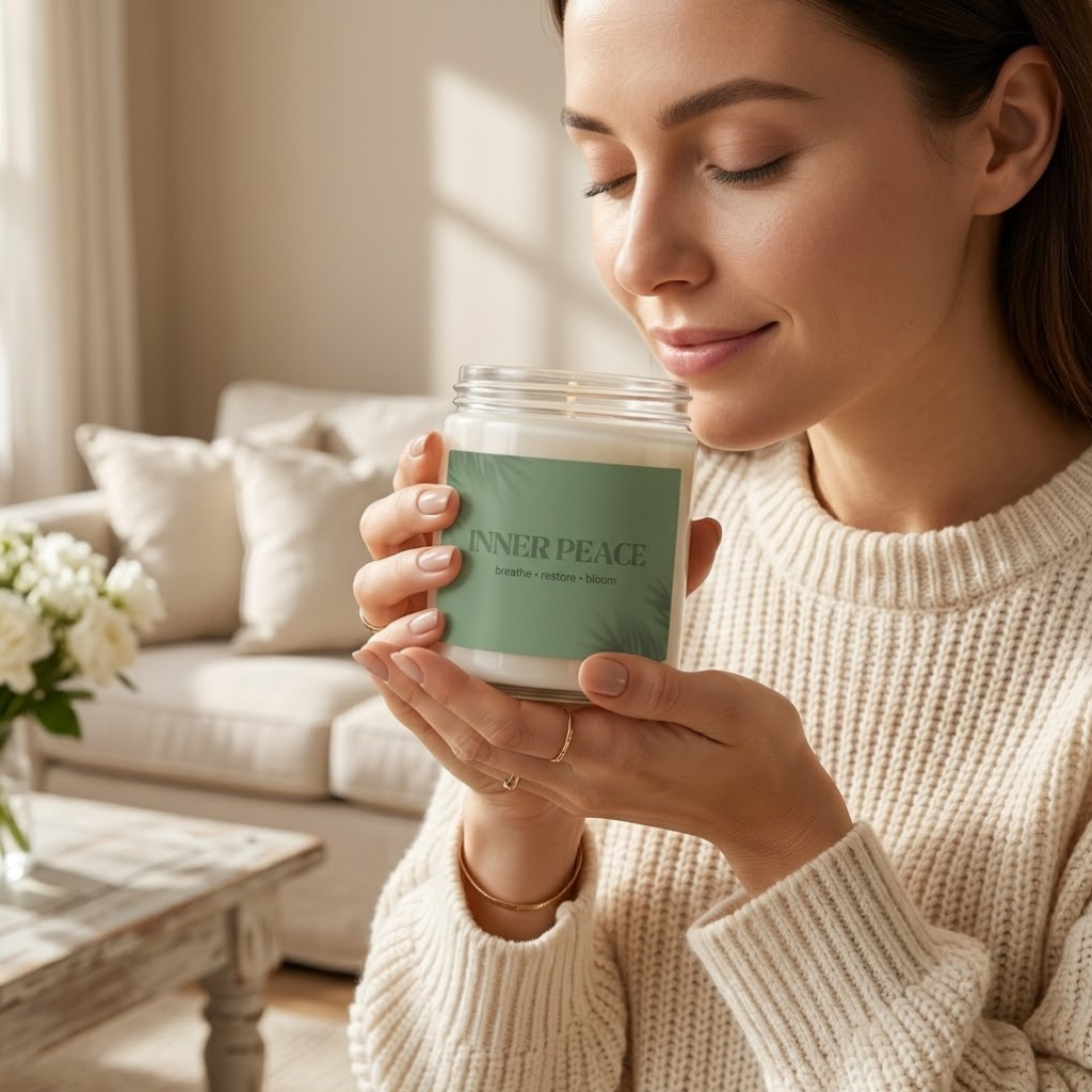 Inner Peace Soy Candle | Mindfulness Aromatherapy Gift