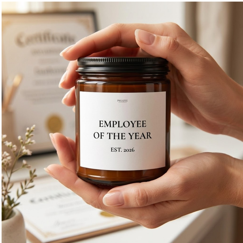 Employee of the Year Soy Candle | Custom Scented Gift 2026