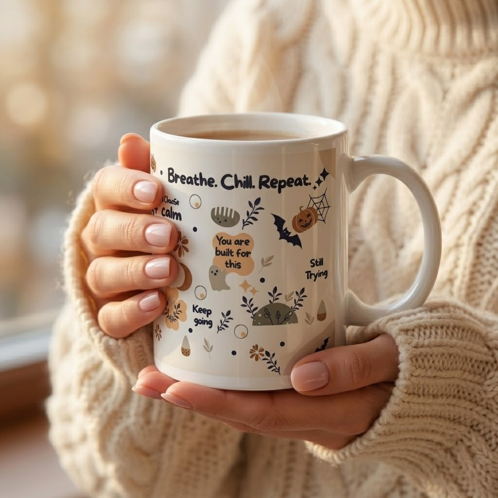 Everyday Rituals – 20oz Wellness Ceramic Mug
