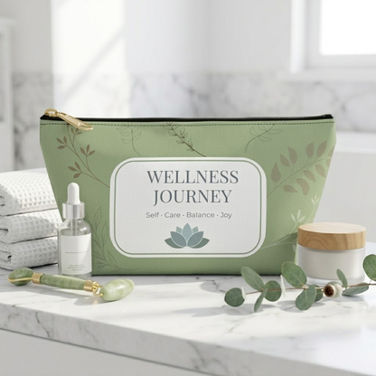 Wellness Journey Pouch Self-Care Organizer