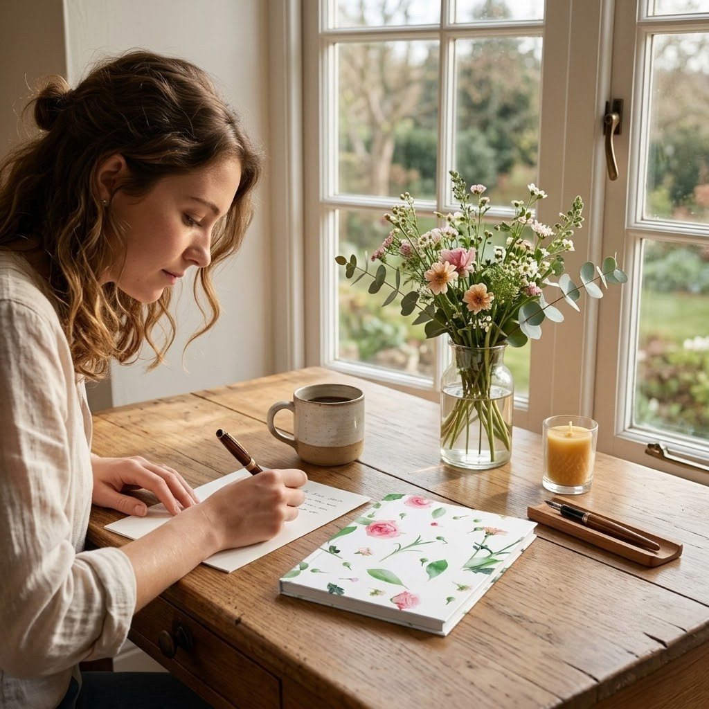 Hardcover Lined Journal | Morning Clarity