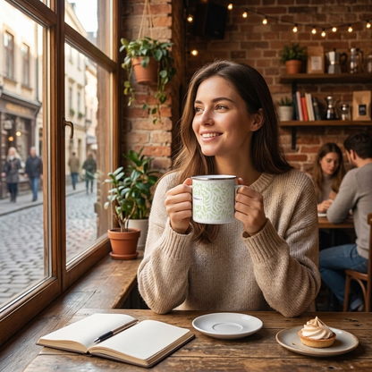 Enamel Camp Mug | Morning Ready