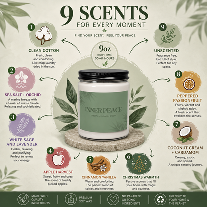 Inner Peace Soy Candle
