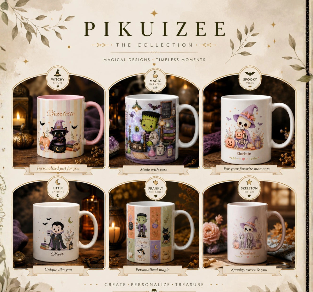 Cozy Mummy Halloween Mug
