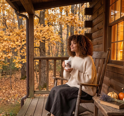 Cozy Witch Halloween Mug Autumn Coffee Cup