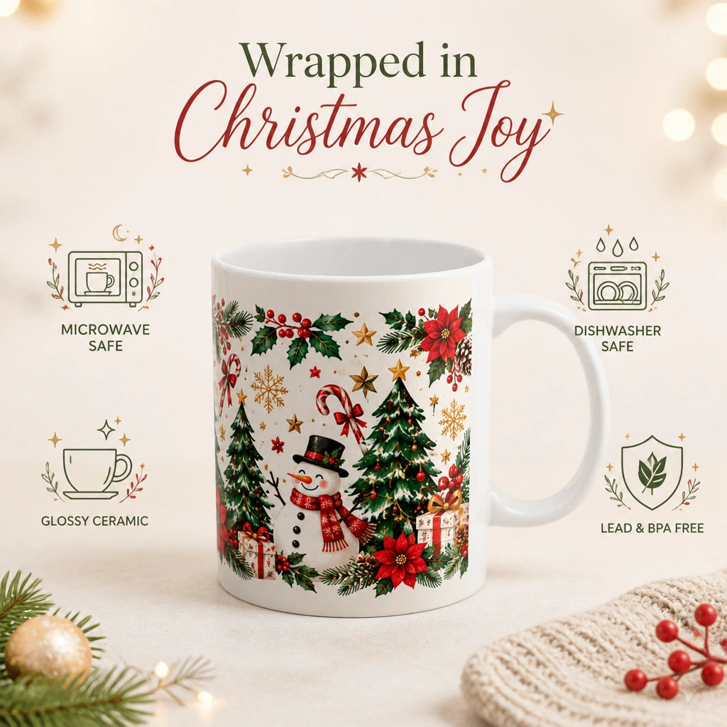 Custom Ceramic Mug | Personalized Coffee Gift 11oz 15oz - new - Product Feature
