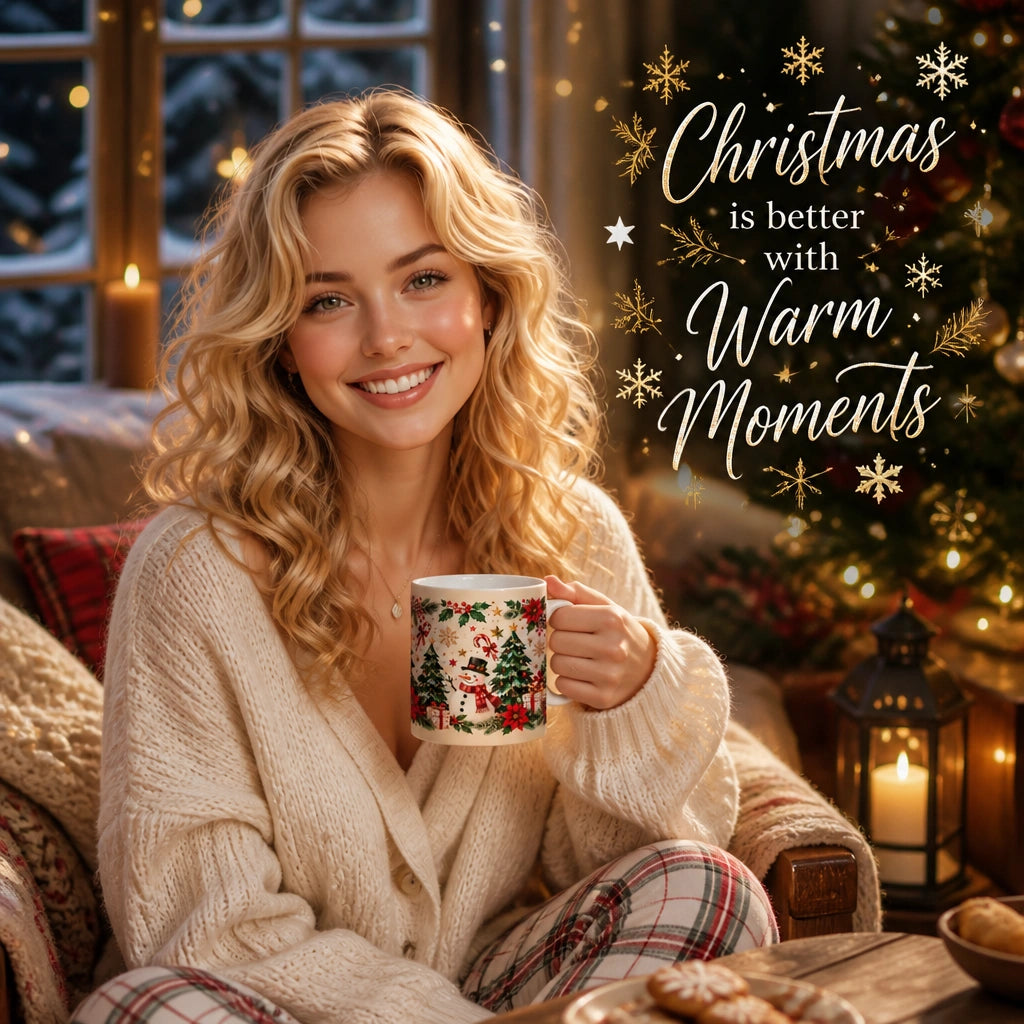 Custom Ceramic Mug | Personalized Coffee Gift 11oz 15oz - new - Seasonal Lifestyle