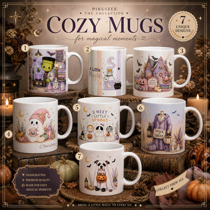 Cute Grim Reaper Ceramic Mug | Halloween Gift - new - Complete Collection