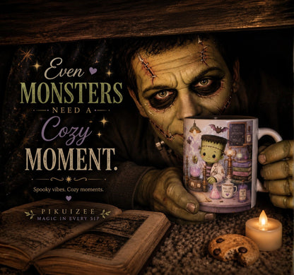 Cute Monster Potion Halloween Mug