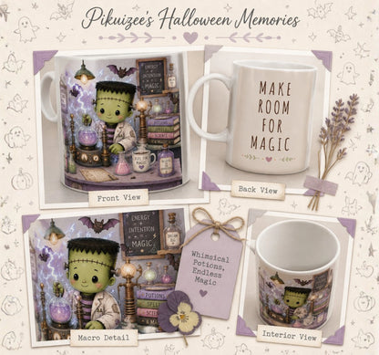 Cute Monster Potion Halloween Mug