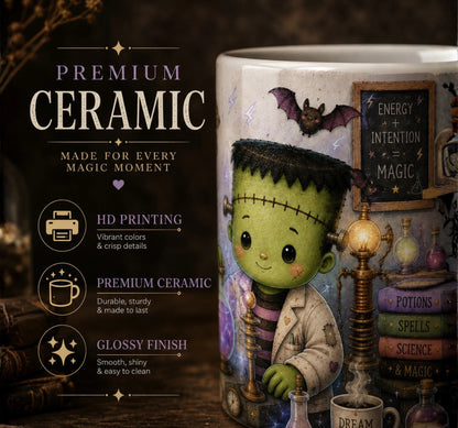 Cute Monster Potion Halloween Mug