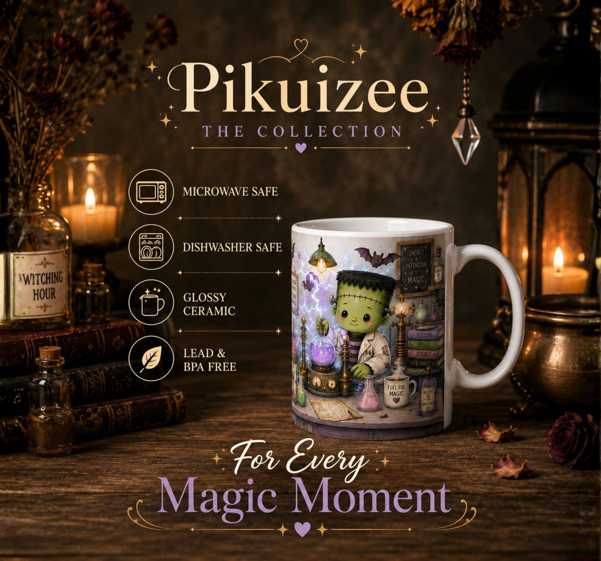Cute Monster Potion Halloween Mug