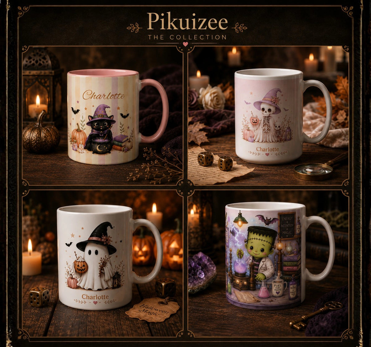 Cute Monster Potion Halloween Mug