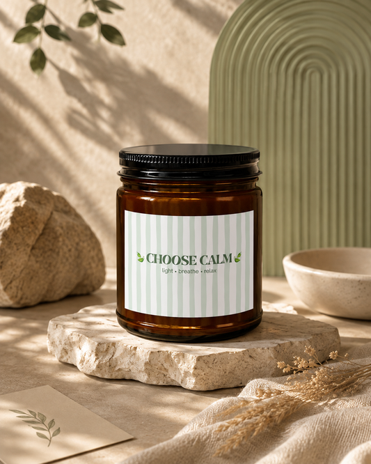 Choose Calm Soy Candle