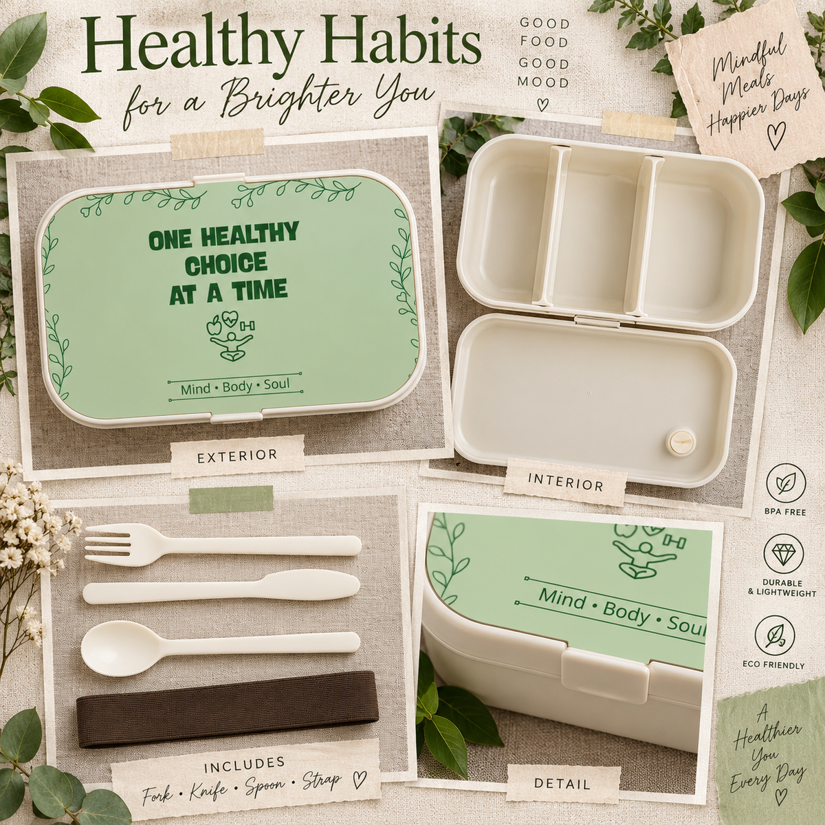 One Healthy Choice Bento Box