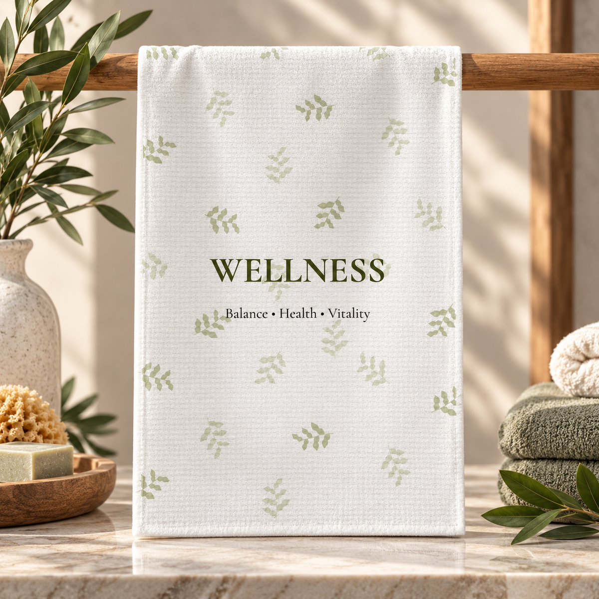Wellness Balance Tea Towel